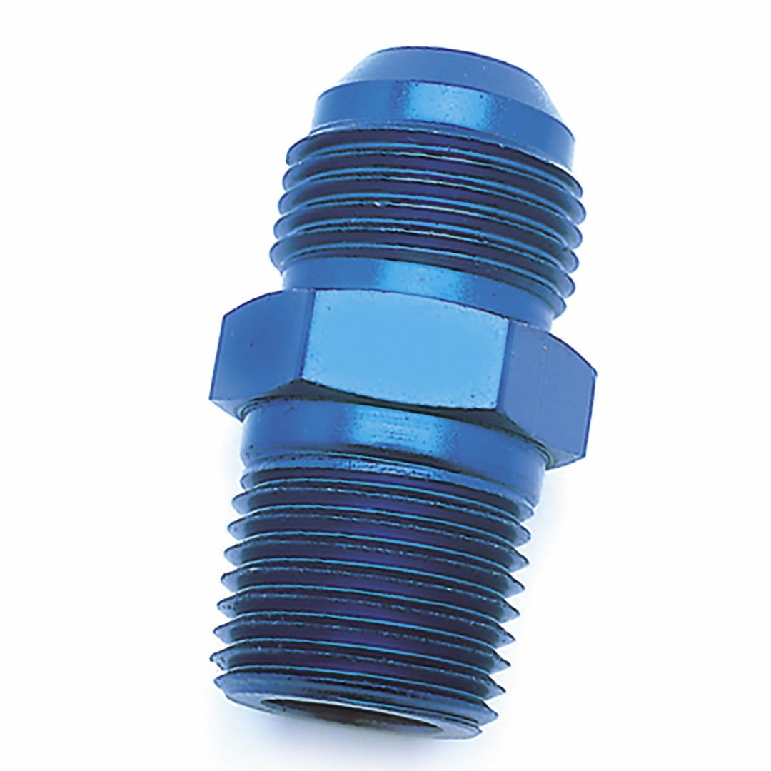 -16ANX 3/4NPTF Blu ST Fl to Pipe Ad