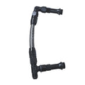 -8AN Blk Dual Inlet  Holley  4150