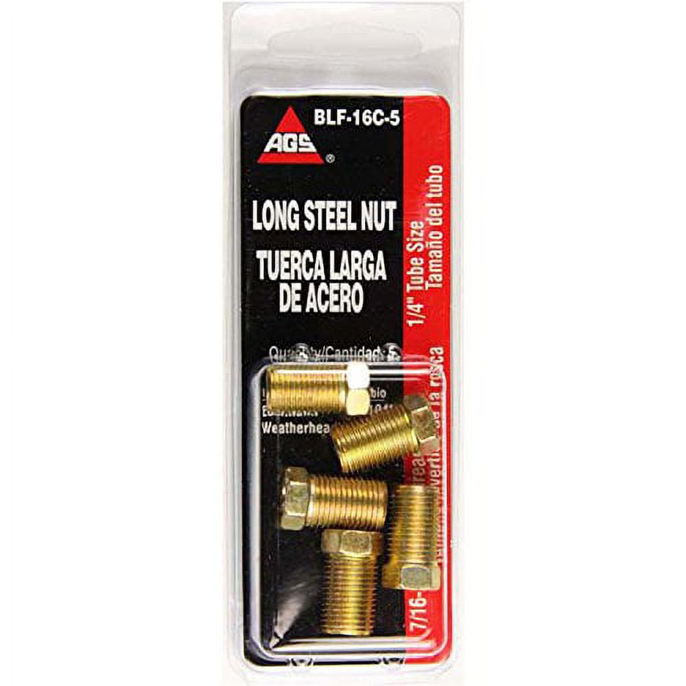 1/4'X 1/4' Lg Steel Nut