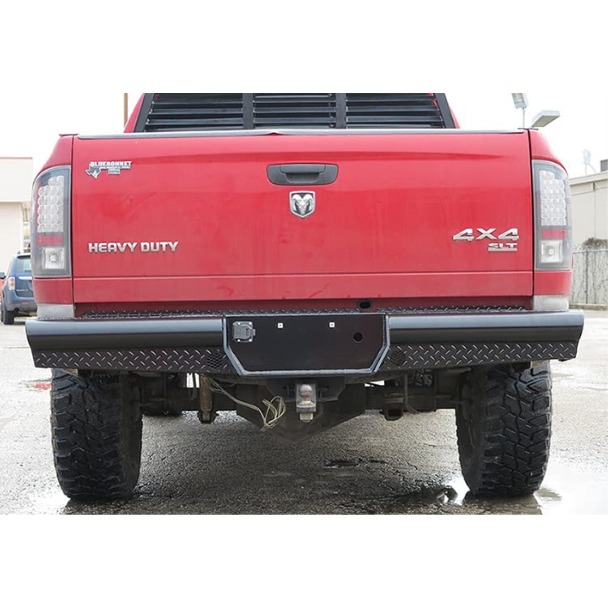 HD Rear Bumper Replacements Black