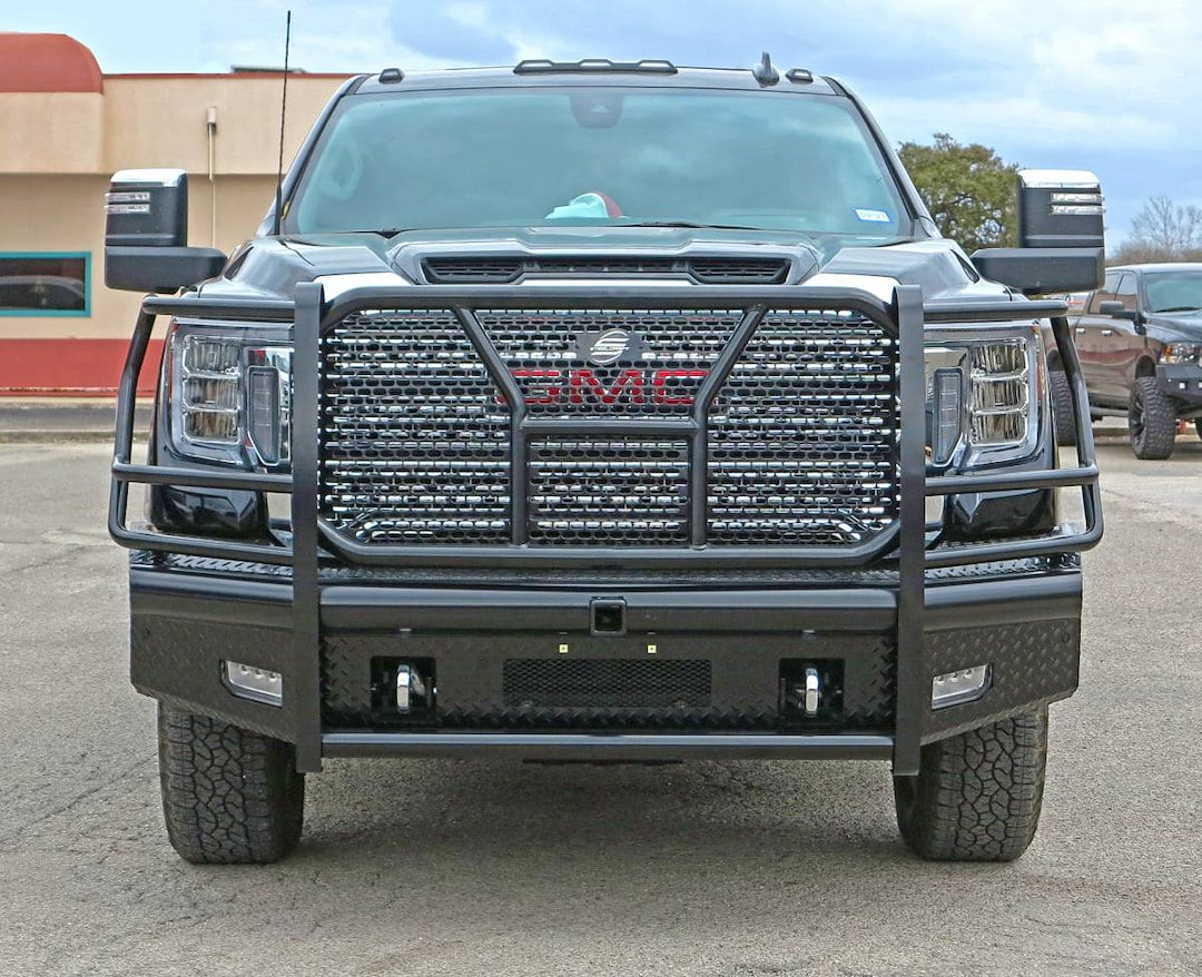 HD Front Bumper Replacements Black