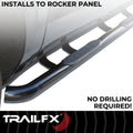 JEEP JL 18-19 3' NERF BAR TEXTURED