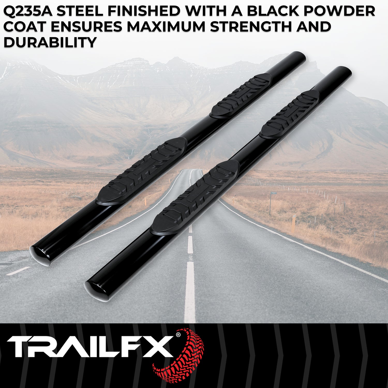 4' OVAL STRAIGHT SIDE BAR