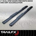 4' OVAL STR BRONCO 2DR BLK