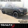 5 INCH OVAL NERF BAR BLK