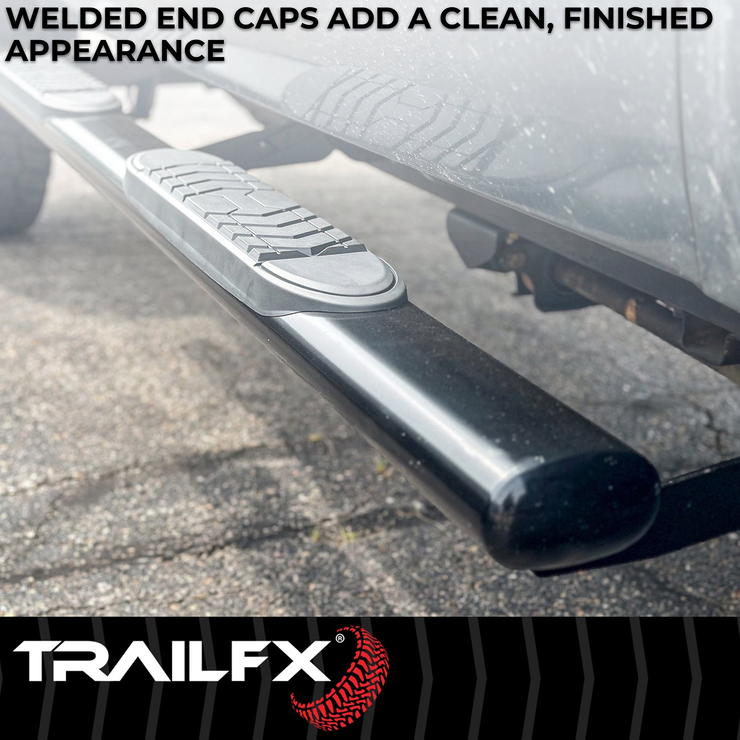 5' OVAL NERF BAR BLK