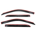TFX INCHANNEL WNDW VENTS SMOKE 4PC