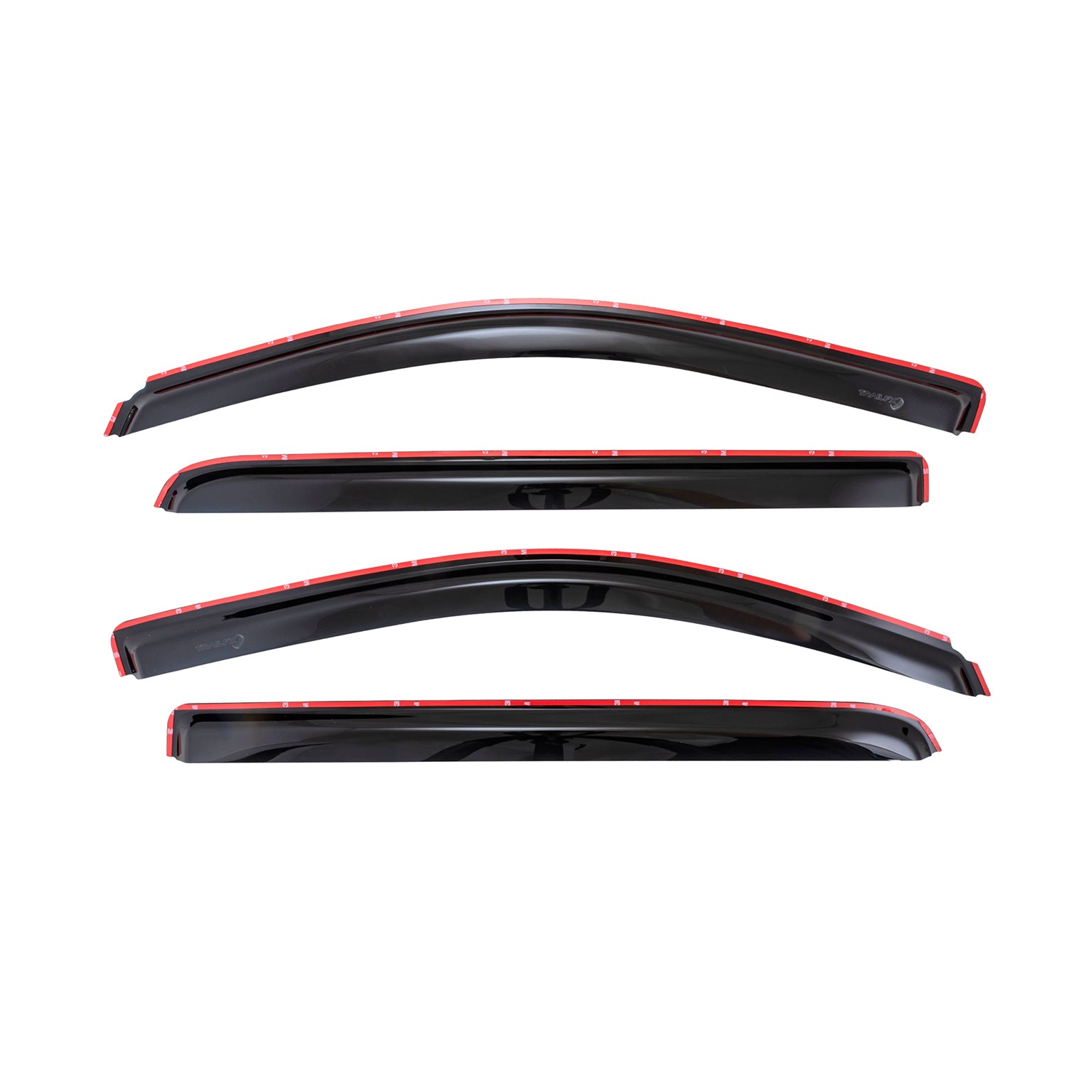 TFX INCHANNEL WNDW VENTS SMOKE 4PC
