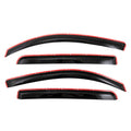TFX INCHANNEL WNDW VENTS SMOKE 4PC