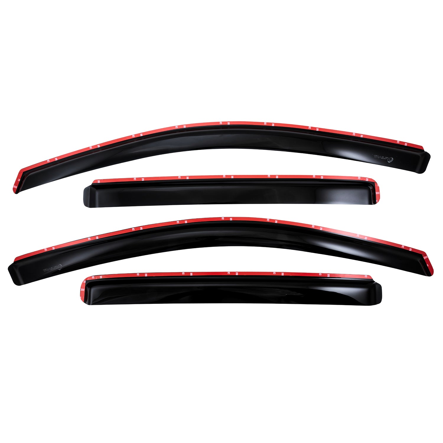 TFX INCHANNEL WNDW VENTS SMOKE 4PC