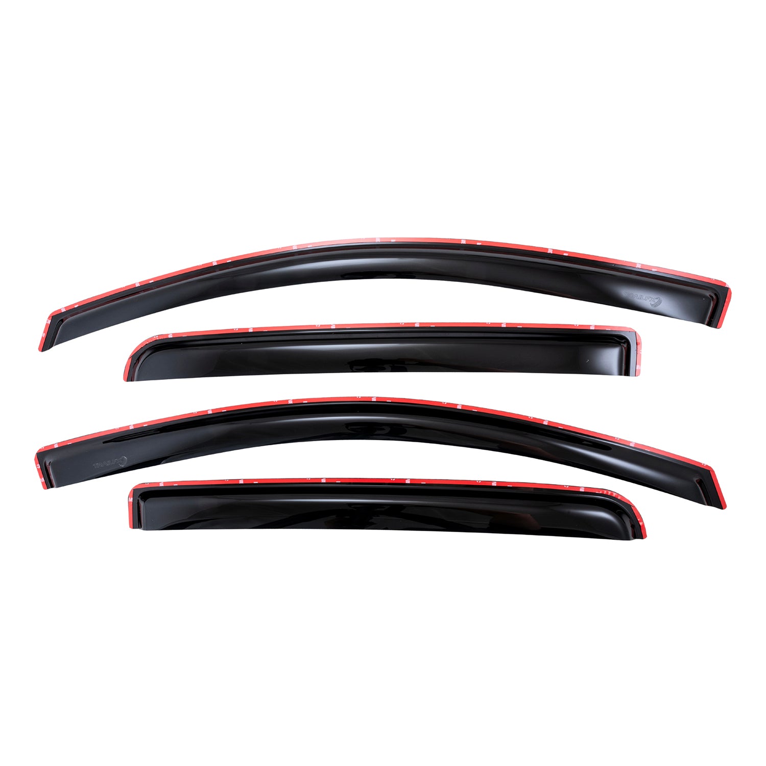 TFX INCHANNEL WNDW VENTS SMOKE 4PC