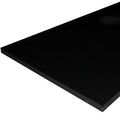 TACO Marine P10-5012BLK27-1 King Starboard Polymer Sheet - 12" x 27" x 1/2", Black
