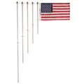 Flag Pole W/Charevoix 3/4X30