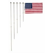Flag Pole W/Charevoix 3/4X36