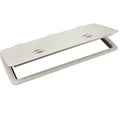 Cam Hatch 13 X 30" White