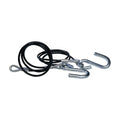 Hitch Cables Pr. Blk Vinyl 5000#