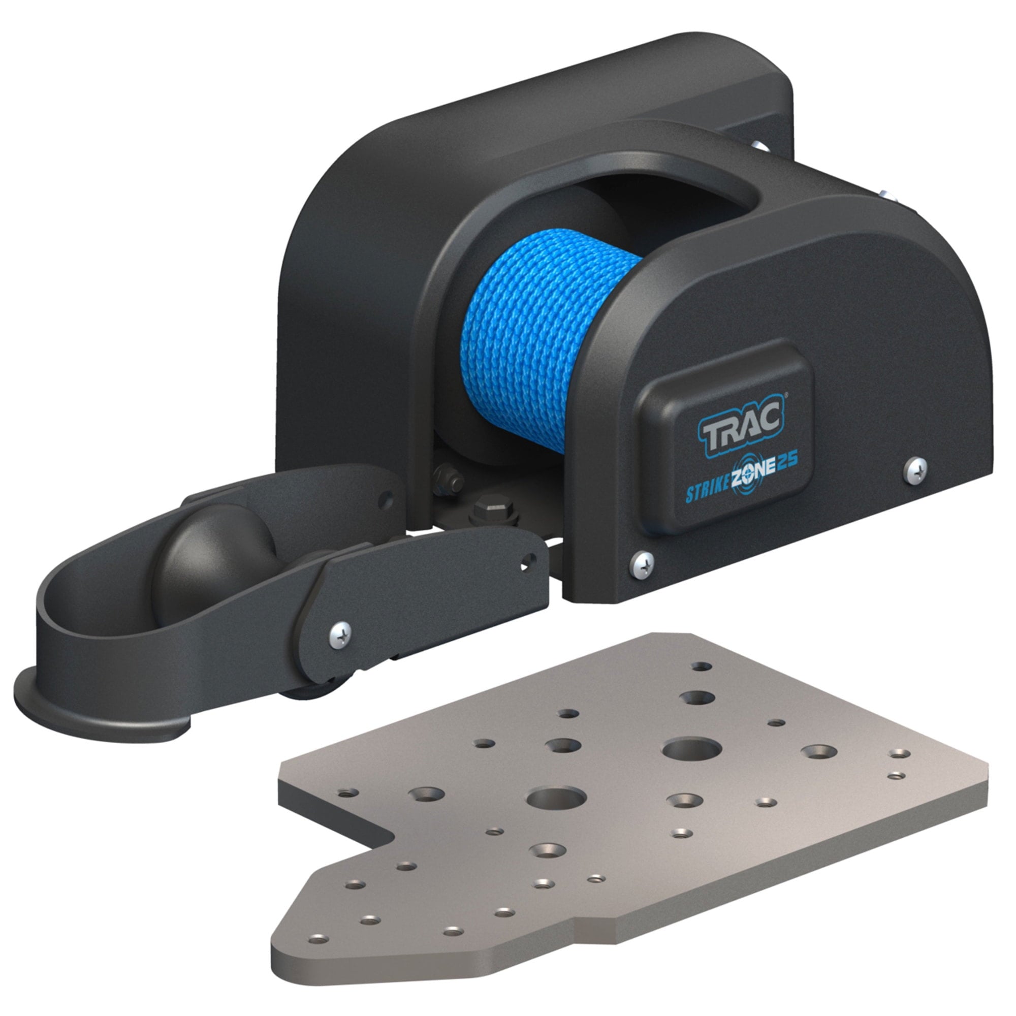 Winch Mt Plate-Anchor & Strike Zone