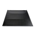 TrailFX Tonneau Cover - Soft Roll-Up Velcro (R) Lockable With Tailgate Lock Black Vinyl With Aluminum Rails