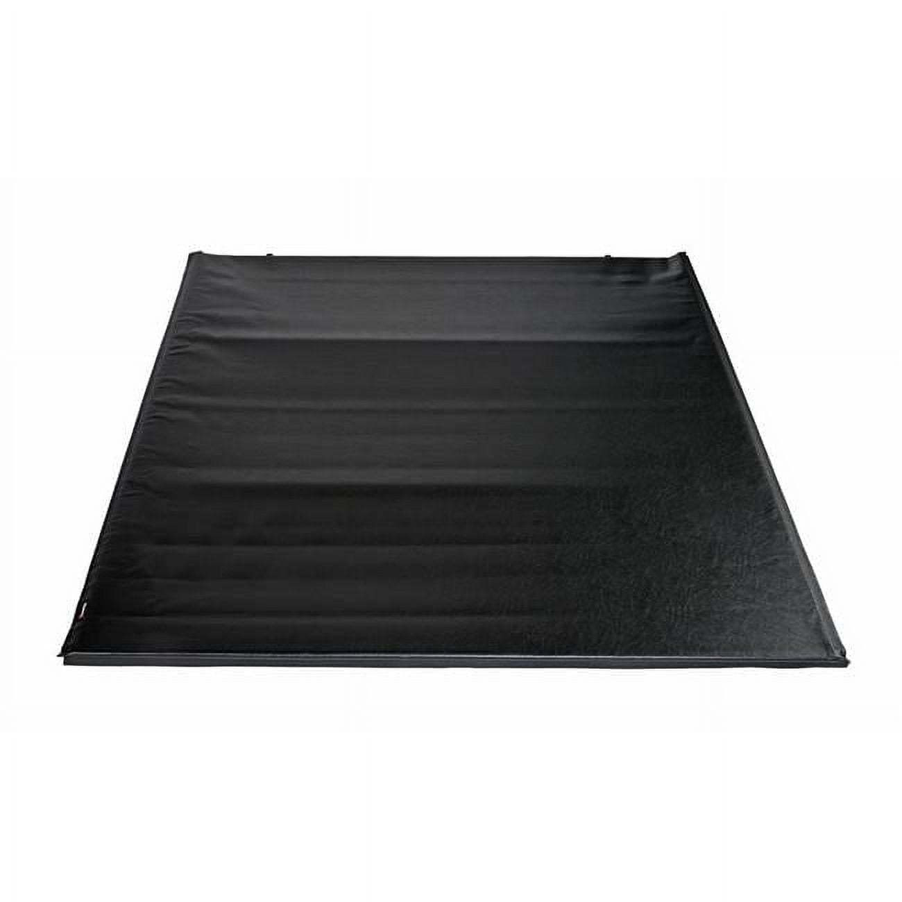 TrailFX Tonneau Cover - Black Vinyl With Aluminum Rails