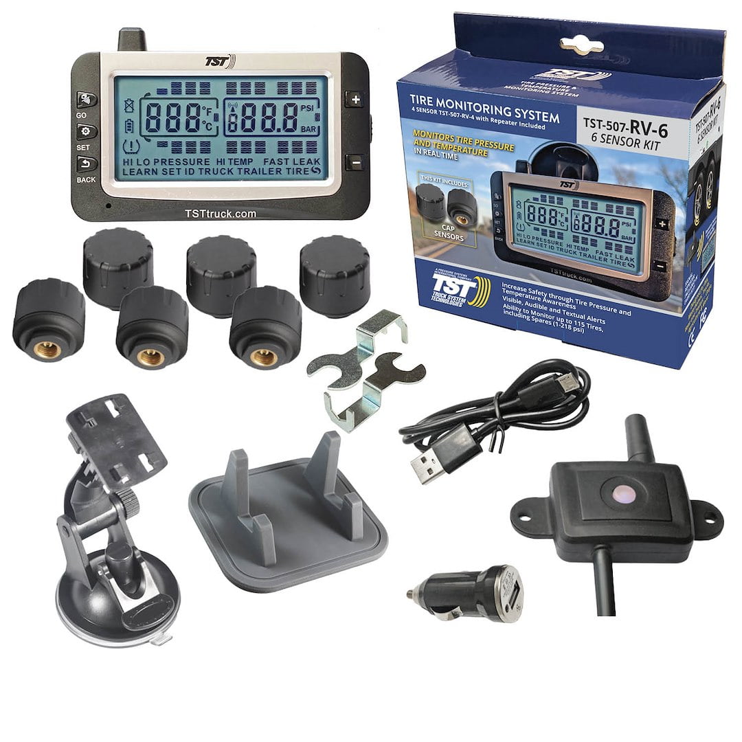 507 TPMS W/6 Tire Snsr/Rep Batt/Rep