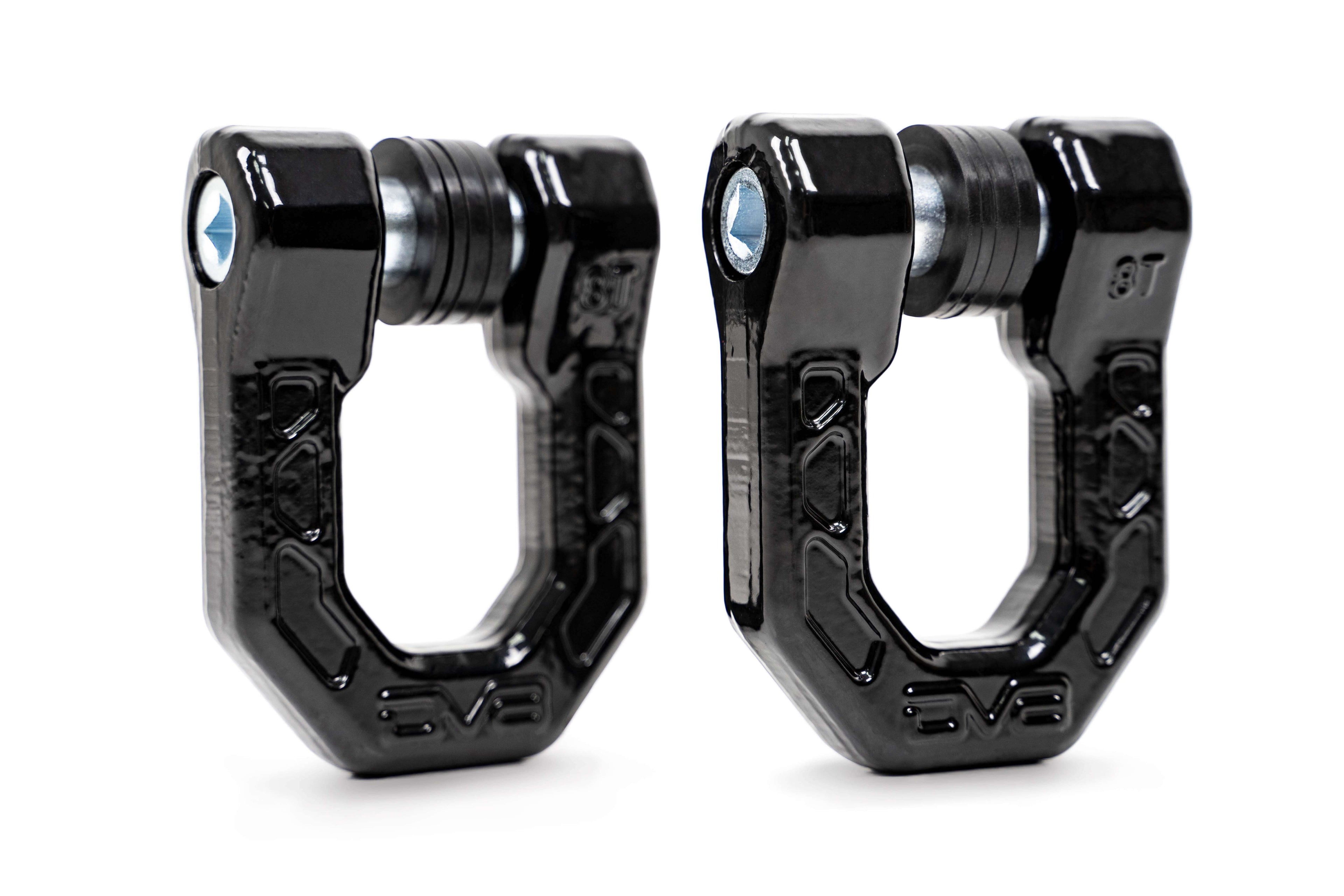 Elite Series 3/4" D-Ring Shackles , Pair