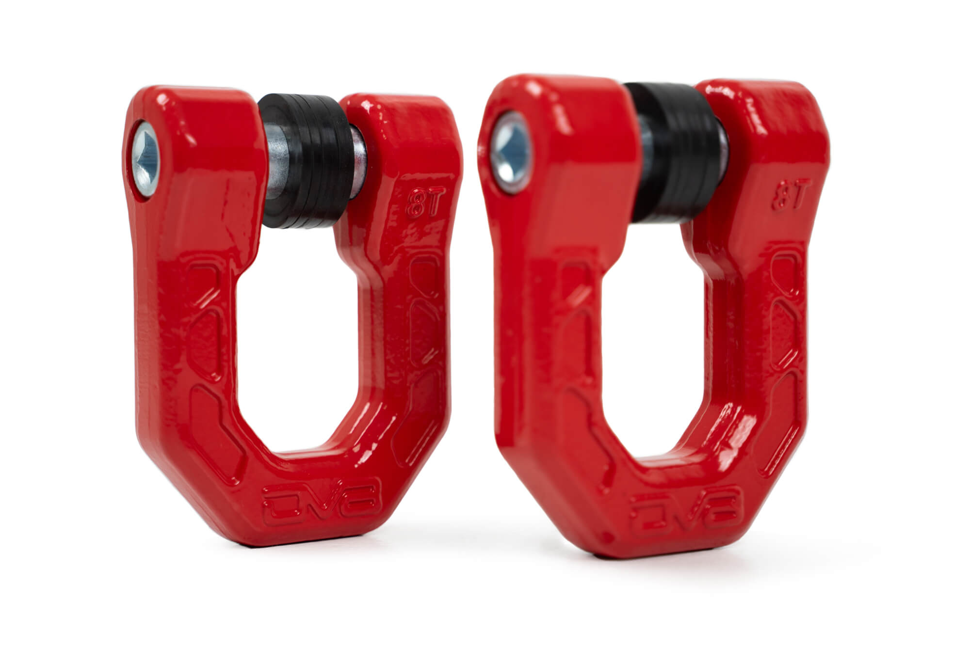 Red DV8 Elite Series D-Rings (Pair)