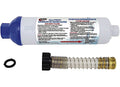 Inline Water Filter W/Conn  Carded