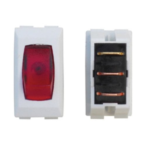 White/Red Lamp