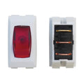 White/Red Lamp  3/PACK