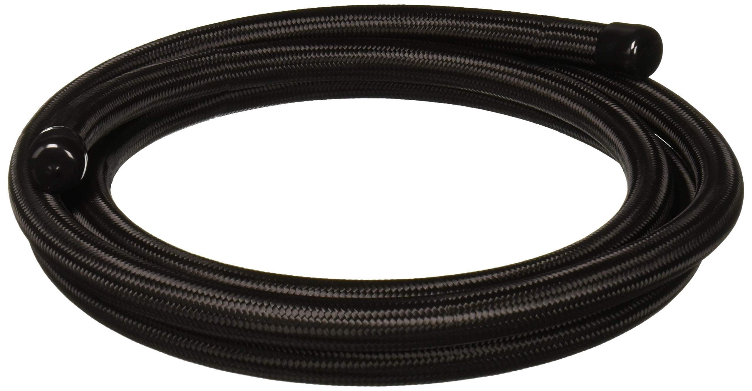 -10 an Black Nylon Braide