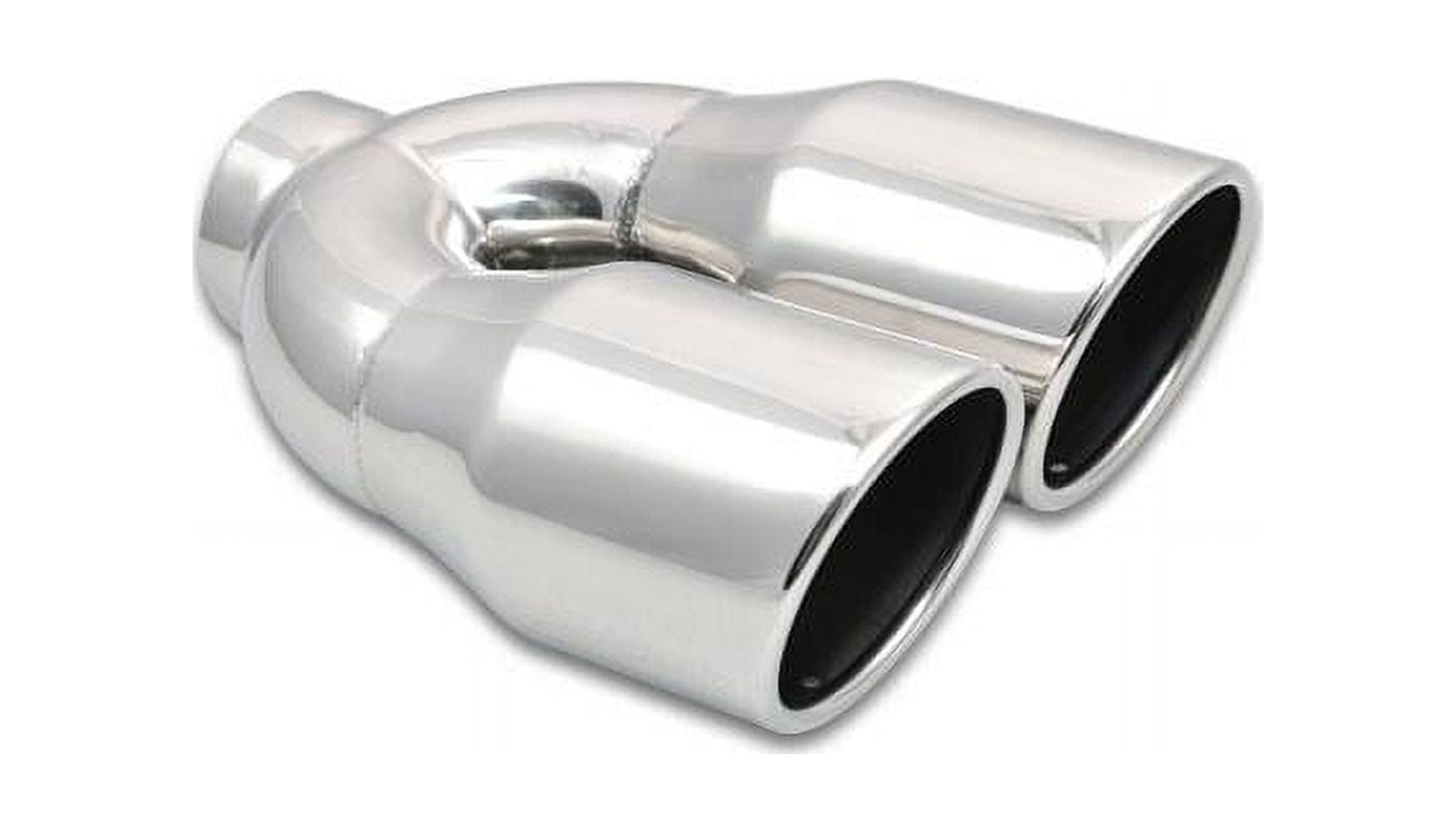 2.5' ID Dual 3.5' OD Round SS Tips