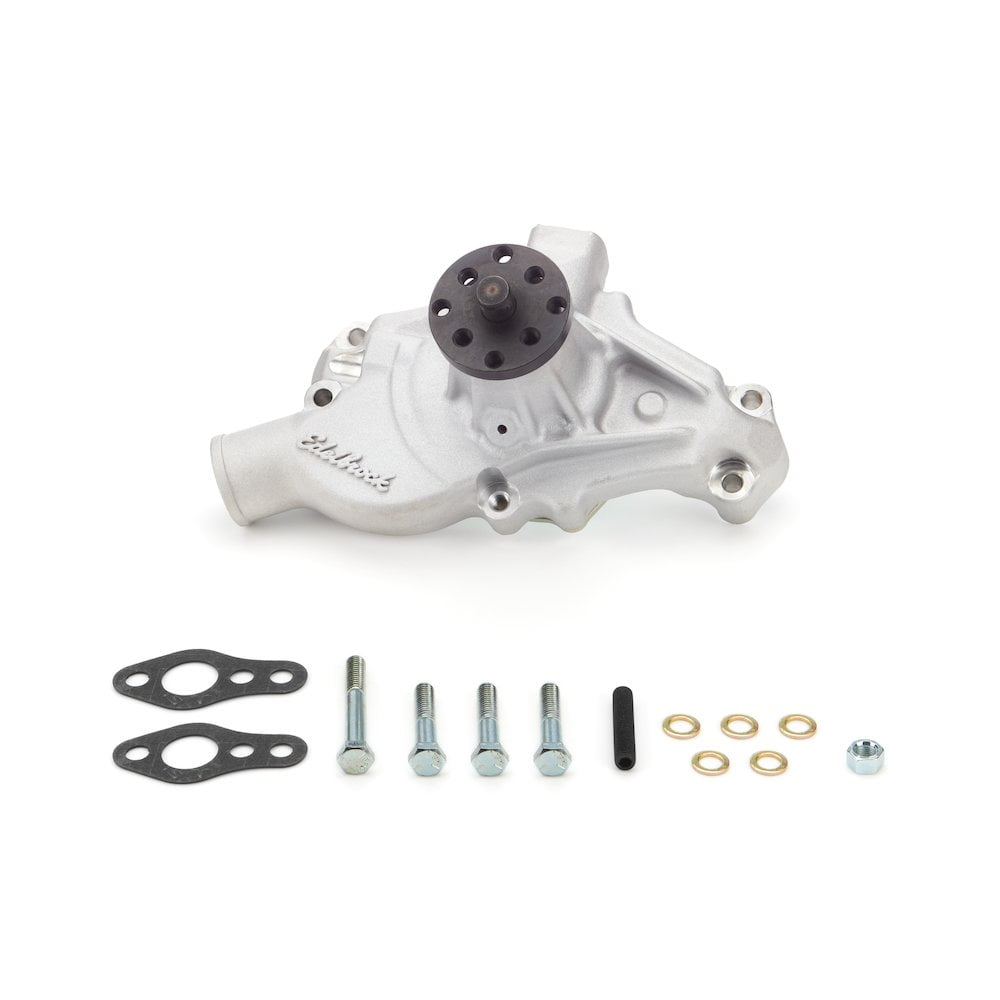 Water Pump  Sb Chevy  1955-68  Shor