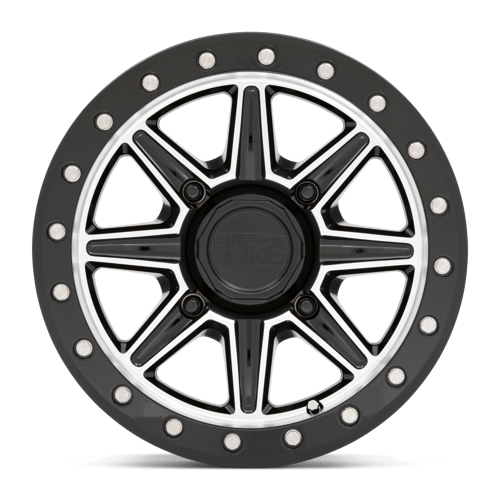 Black Rhino Hard Alloys - UTV WEBB UTV 15X7 4X136 +51 106 G-BLK MCH