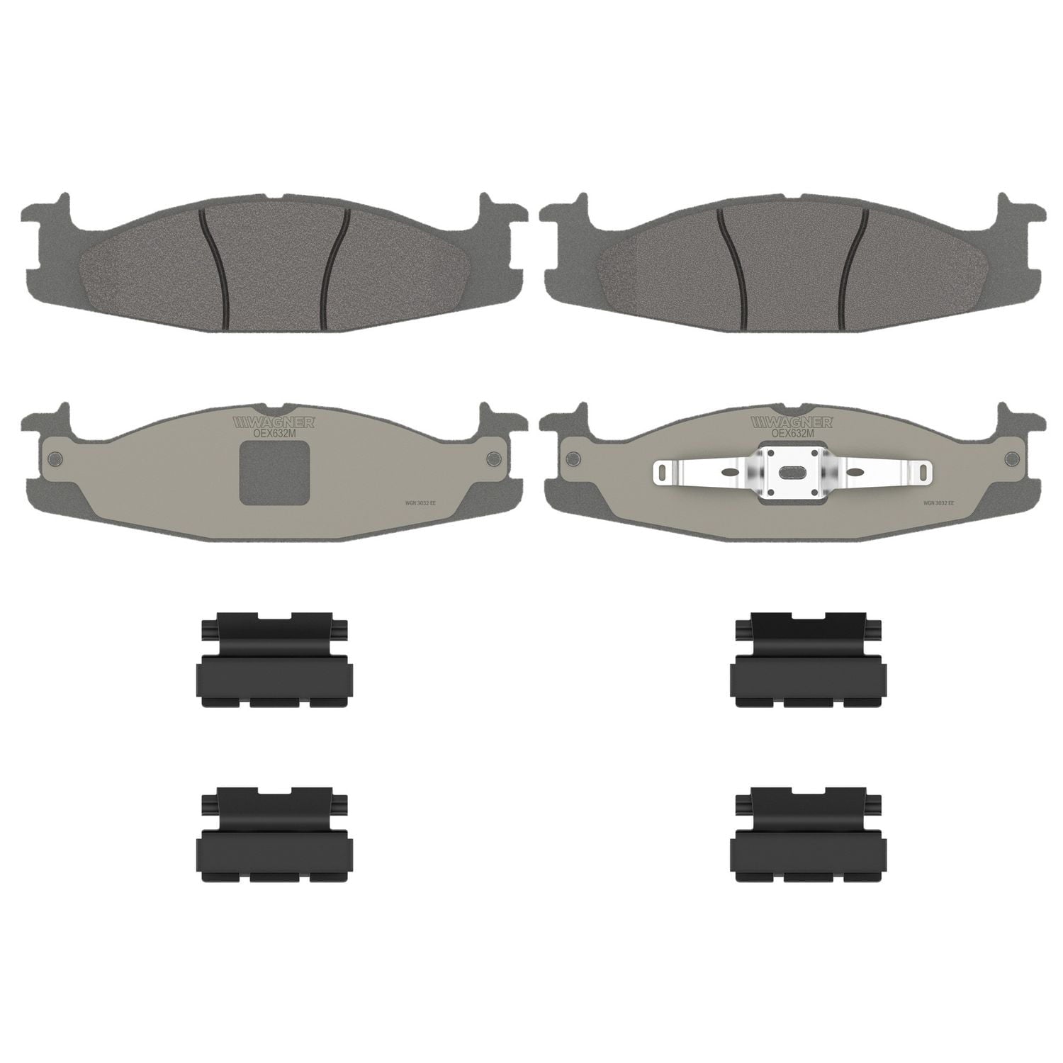 Oex Semi-Met Disc Pad Set