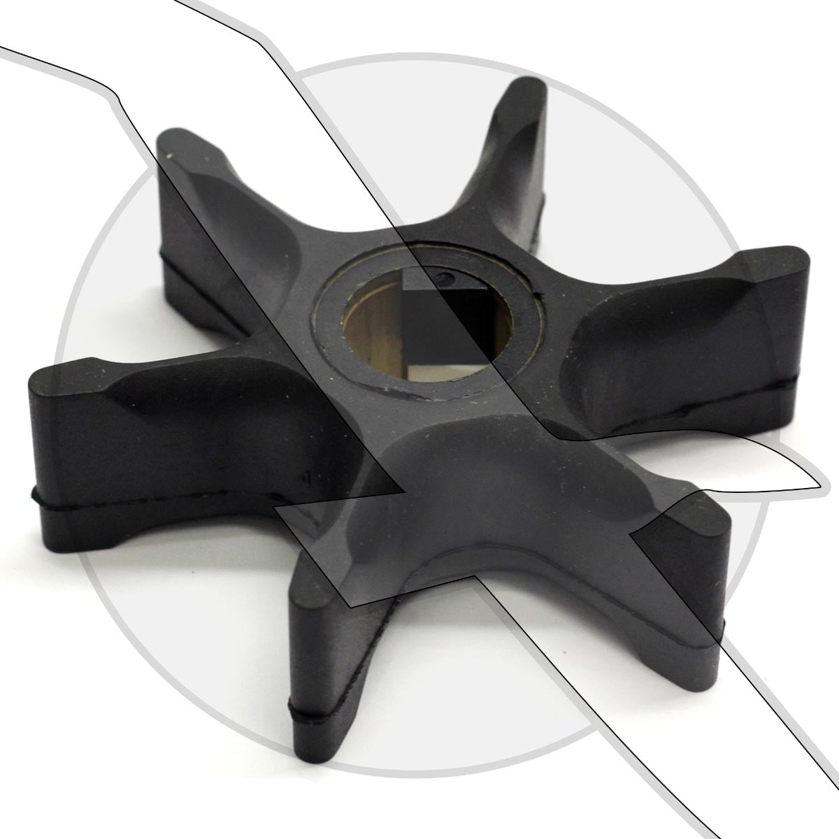 Impeller with (2) Keys