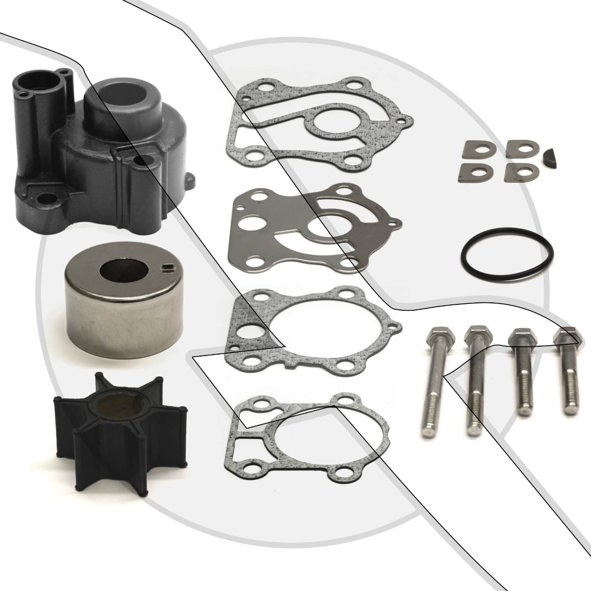 Water Pump Kit with Housing (REP 18-3371)