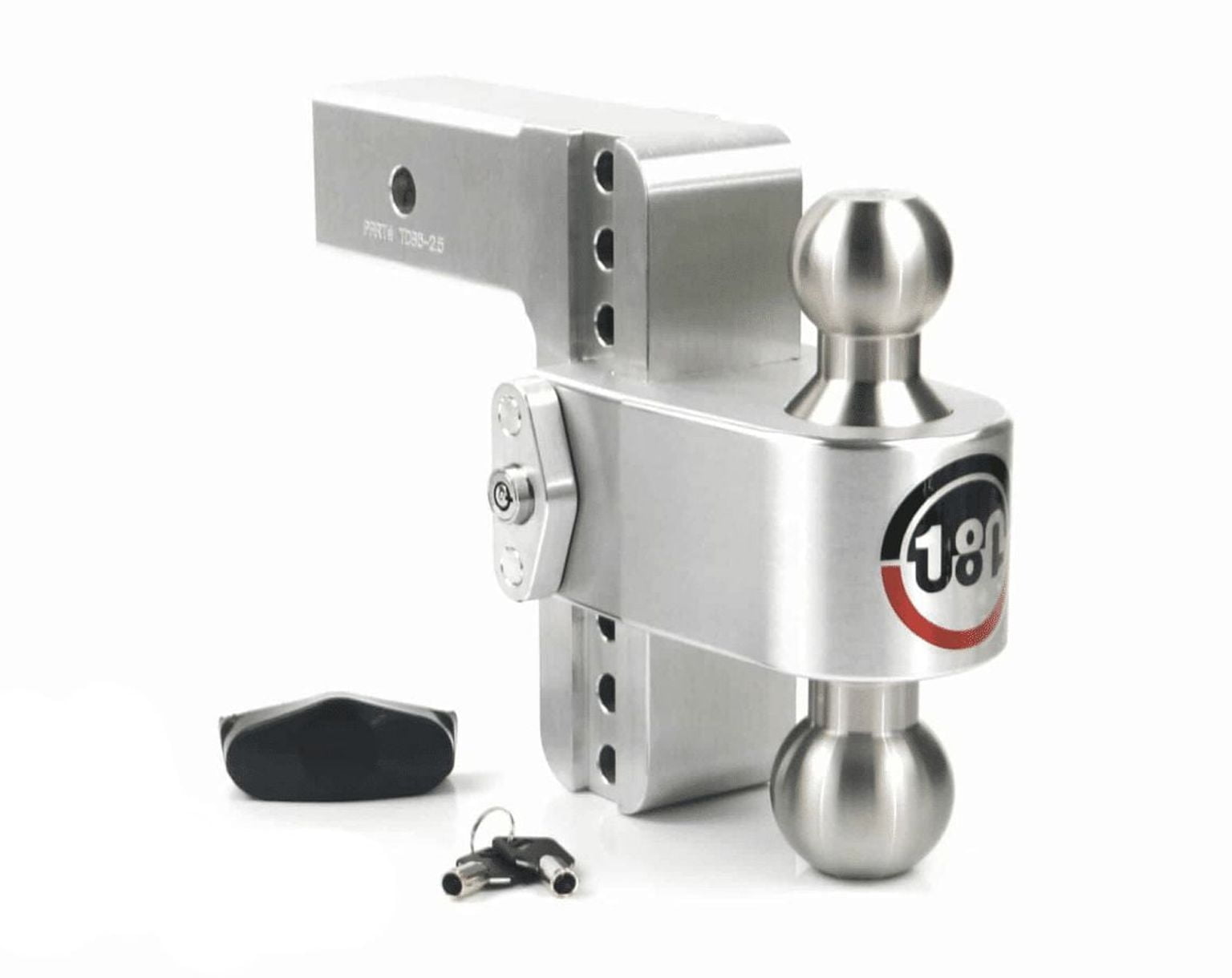 Turnover Ball 4' Drop Hitch W/ 2' S