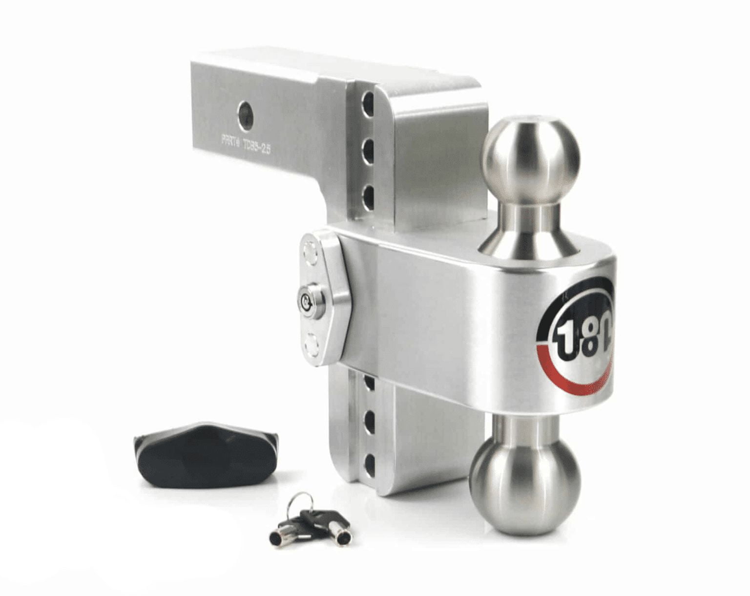 Turnover Ball 8' Drop Hitch W/ 2' S