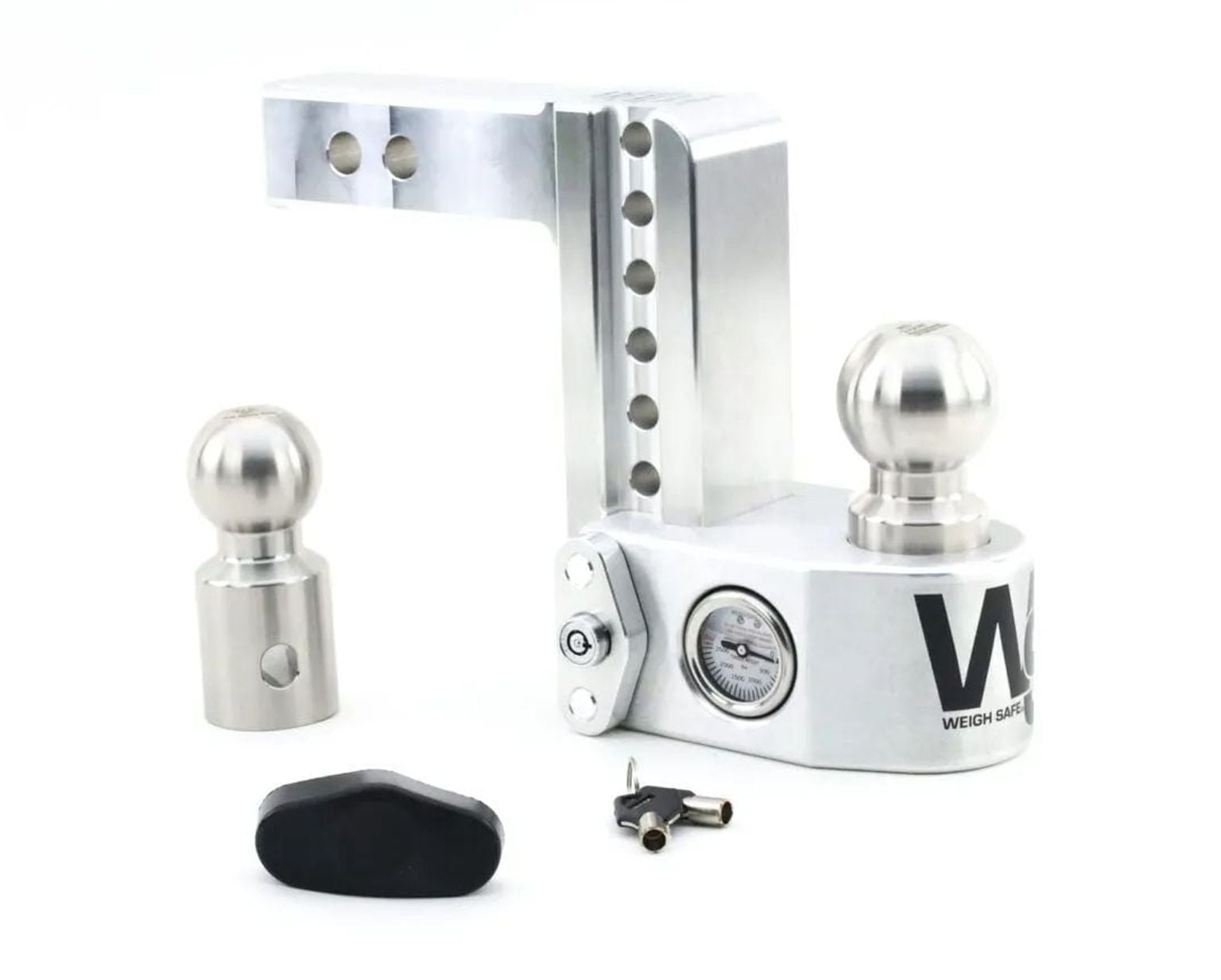 Weigh Safe 4' Drop Hitch W/ 2' Shan