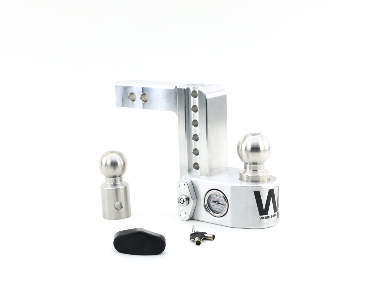 6INADJ Ballmount 2.5INSHANK