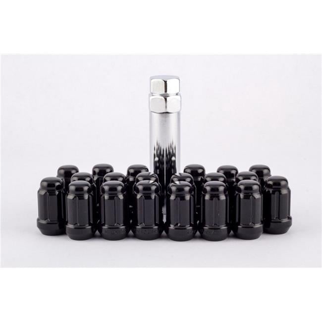 1/2 Closed Spline Black