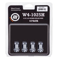 12X1.25 Blg Acorn Chr 4 Pk