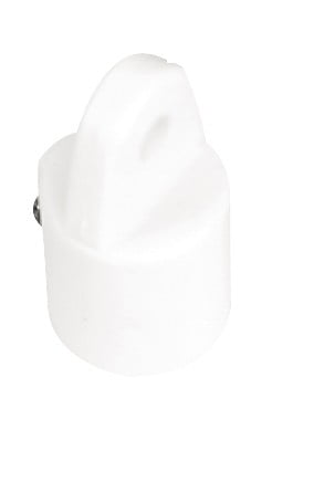 7/8' Outside Eye End (PR) Wht