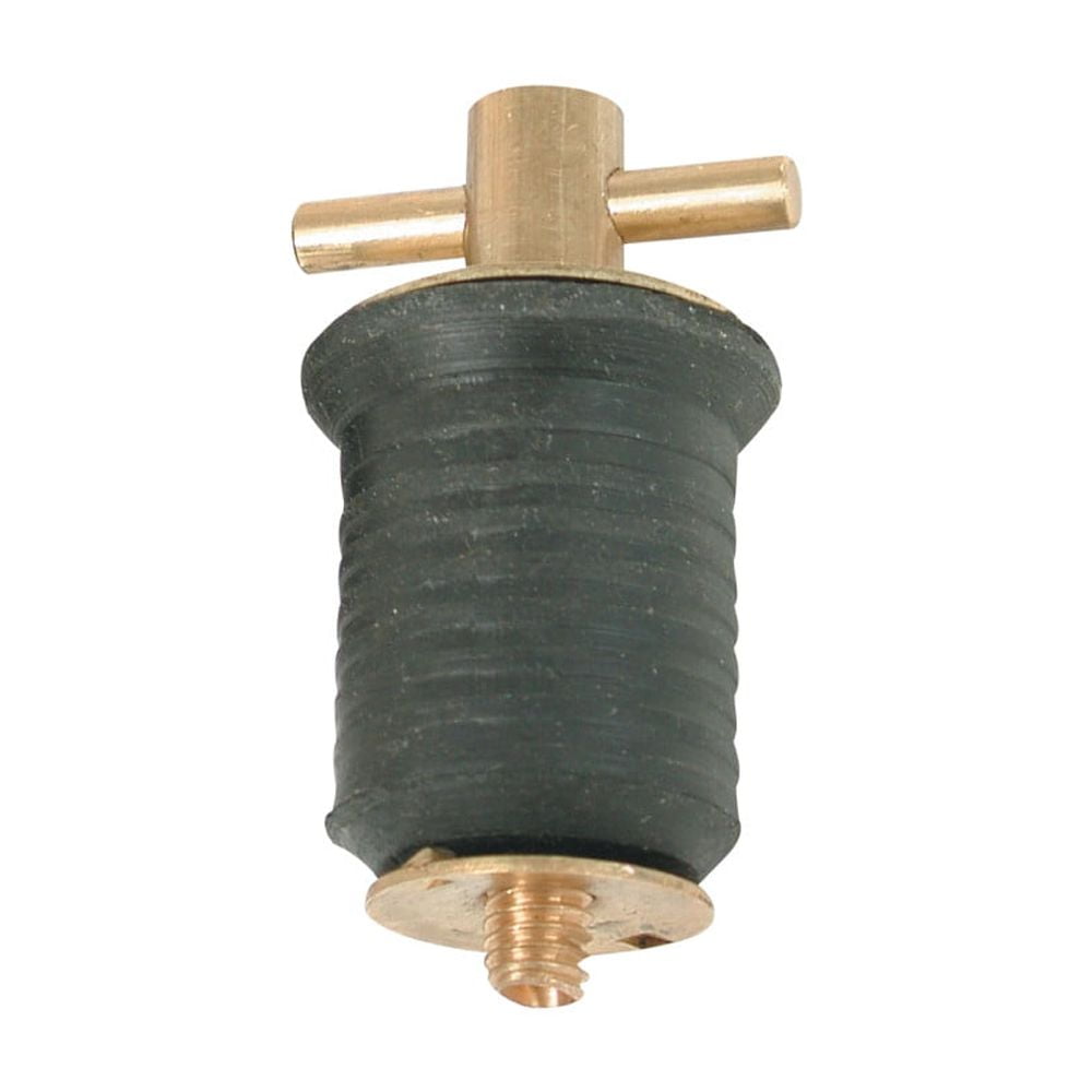 1' Brass Bailer Plug - Screw Type