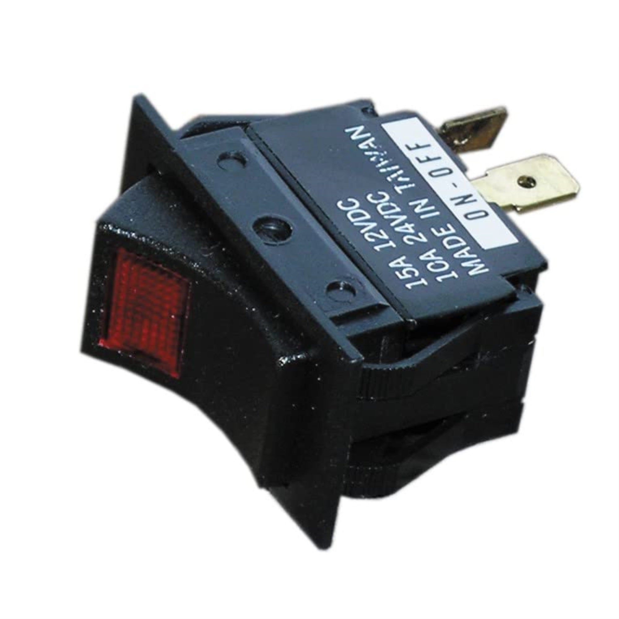 Black Rocker Switch (Mom. On/Off/Mo