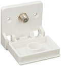 Outlet W/Cvr 75 Ohm Wht
