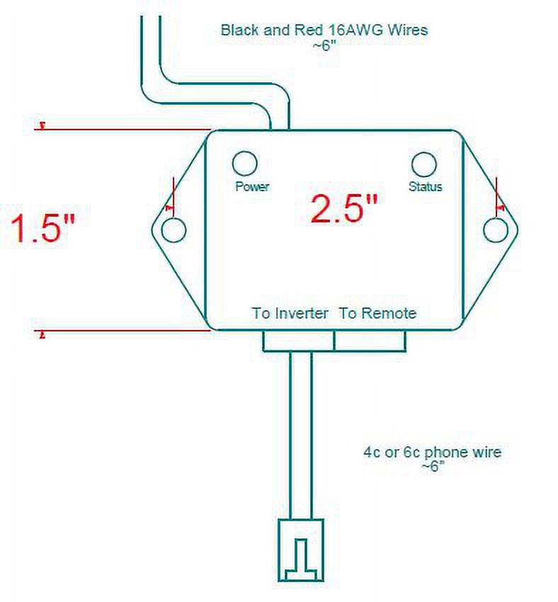 12V Switch Connector for Prowatt Sw