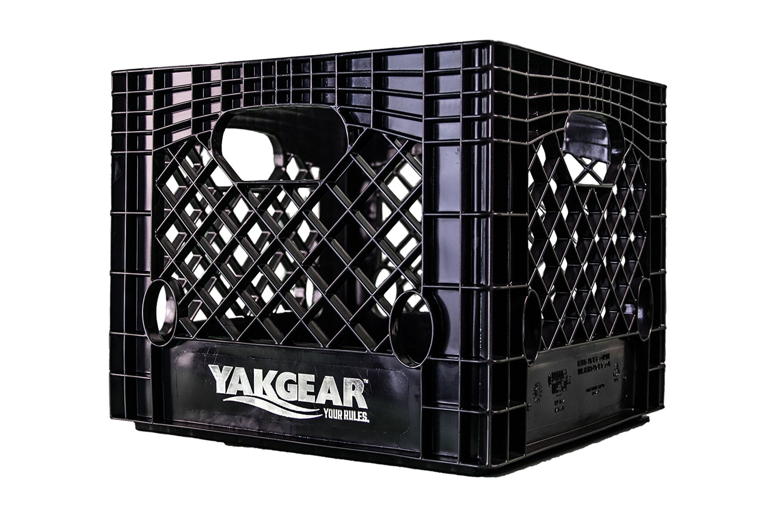Black 13' X 13' Milk Crate (Square)