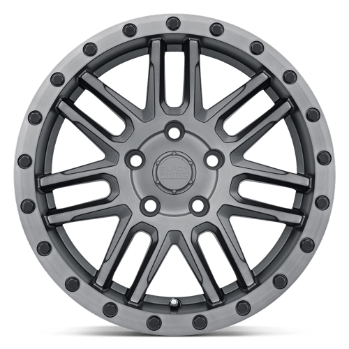 Black Rhino Hard Alloys ARCHES 15X7 5X100 56 +15 BRSH-GMTL-BLK