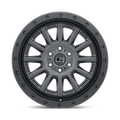 Black Rhino Hard Alloys DUGGER 17X8.5 6X4.5 66 GUN-BLK +10
